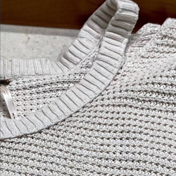 FREE People Small moonshine cold shoulder sweater top - Picture 6 of 8